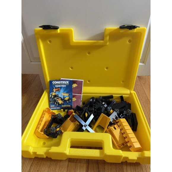 Vintage 1986 Fisher-Price Construx "Building Zone" set, model 6029 - Picture 7 of 9